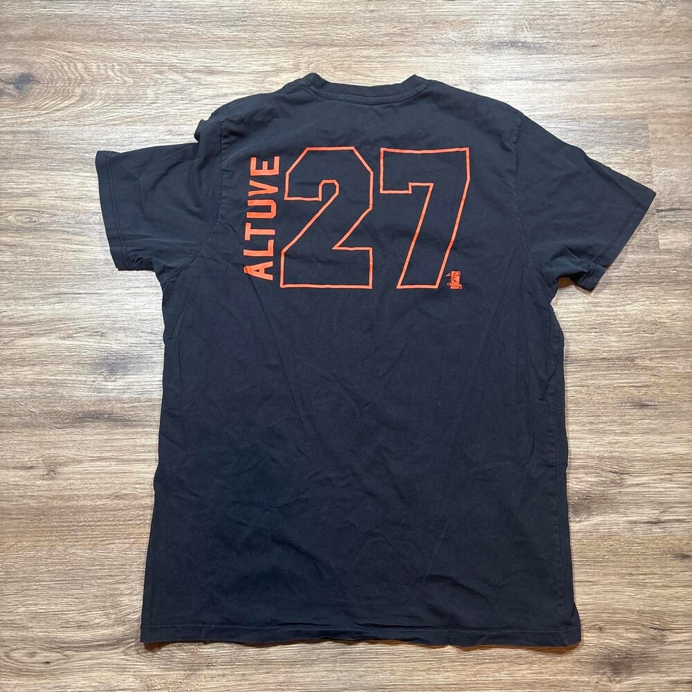 Houston Astros Black T Shirt Mlb 6 E 72 - Picture 2 of 6